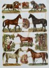 Bokmärken hästar (ej miniatyr)