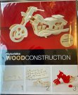 3D-Pussel, Motorcykel, stl. ca 19x9x9 cm, plywood
