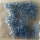 pärlor ca 2 mm, ljusblå