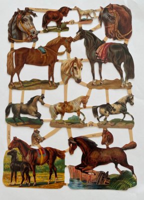 Bokmärken hästar (ej miniatyr)